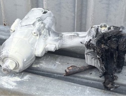 Power Tool Battery Fires